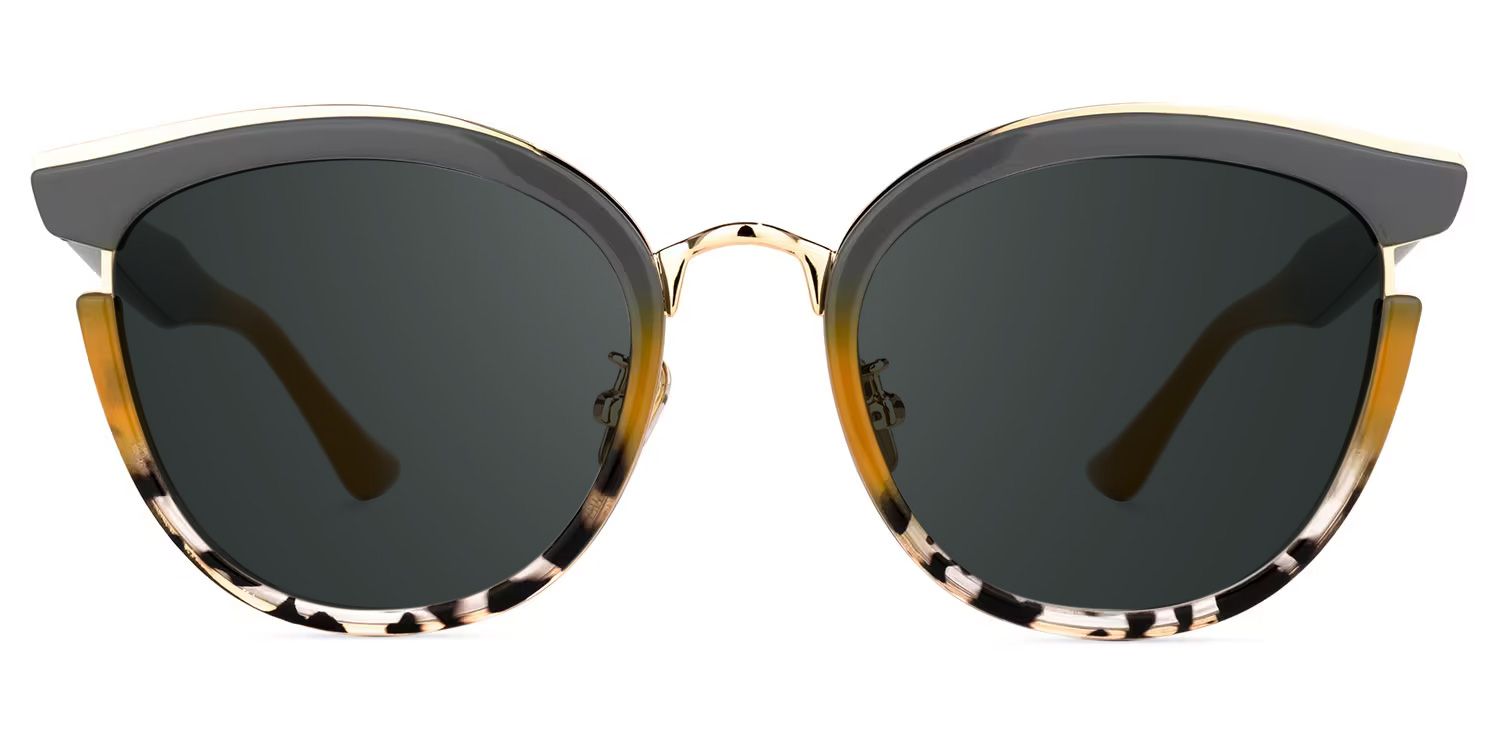Laraine Cat Eye Gray Prescription Sunglasses | ZEELOOL0