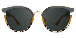 Laraine Gray Cat eye Sunglasses0