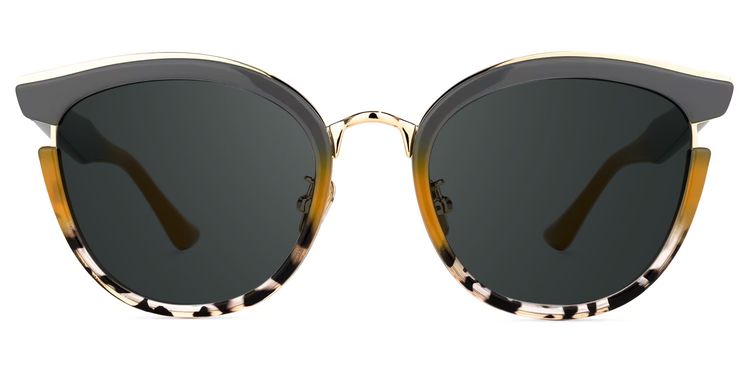 Laraine Gray Cat eye Sunglasses
