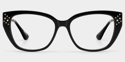 Alma Black Butterfly Glasses2