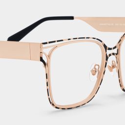 Dacarine Tortise Square Glasses5