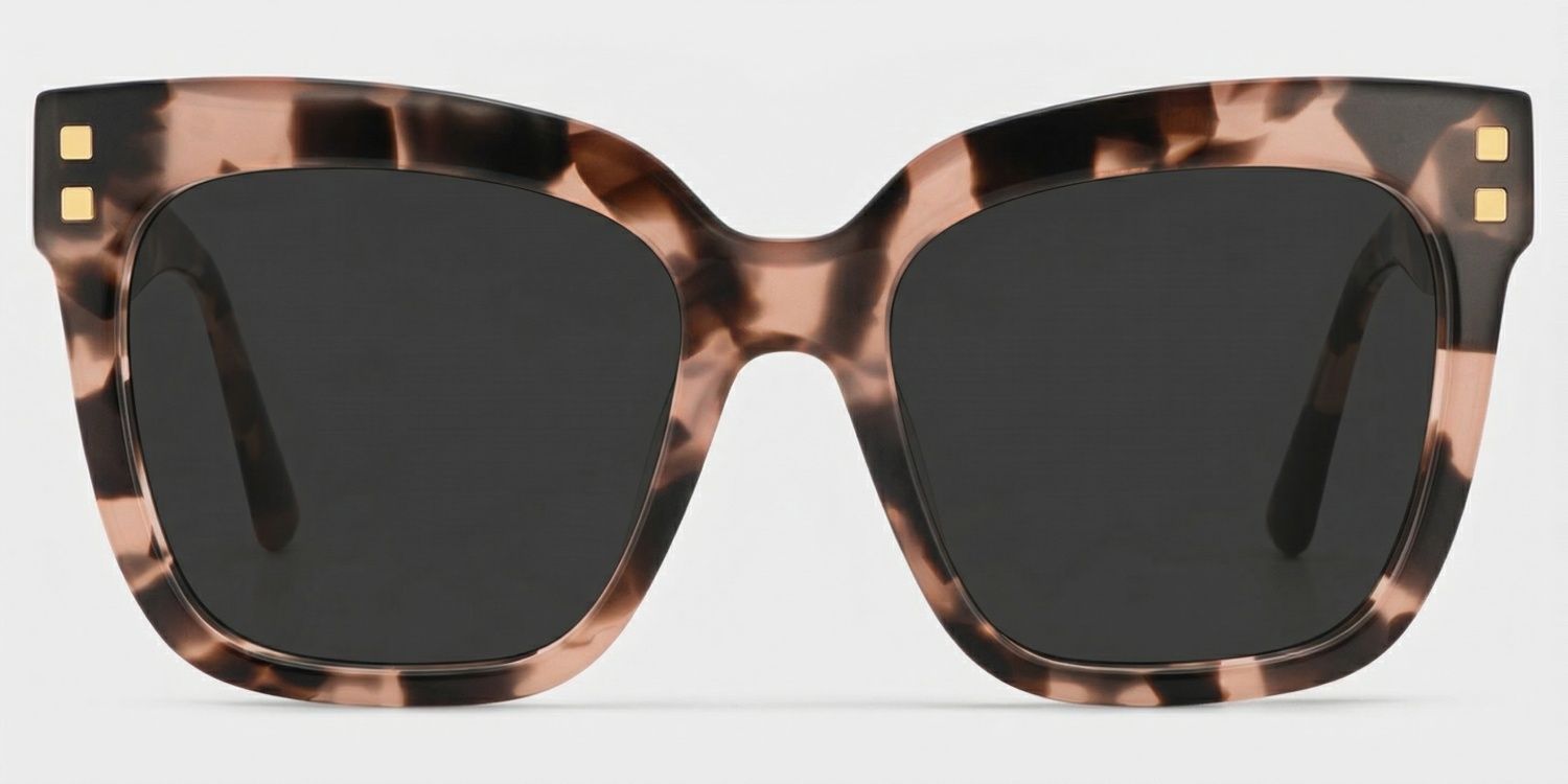 Minguela Square Pink-Tortoise Frame Sunglasses Online Sale | ZEELOOL0