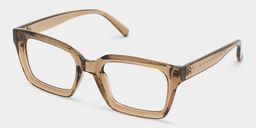 Grover Beige Rectangle Glasses3