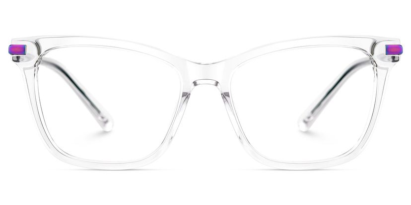 Eliot Clear Rectangle Glasses