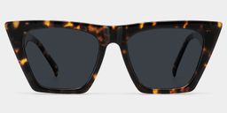 Cecile Tortoise Cat eye Sunglasses0