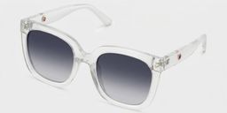 Ebony Clear Square Sunglasses2