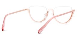 Sparkle Pink Cat eye Glasses6