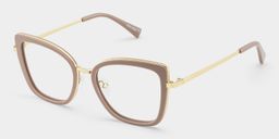Leila Beige Butterfly Glasses5