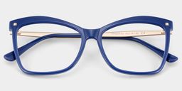 Isaebella Blue Butterfly Glasses1