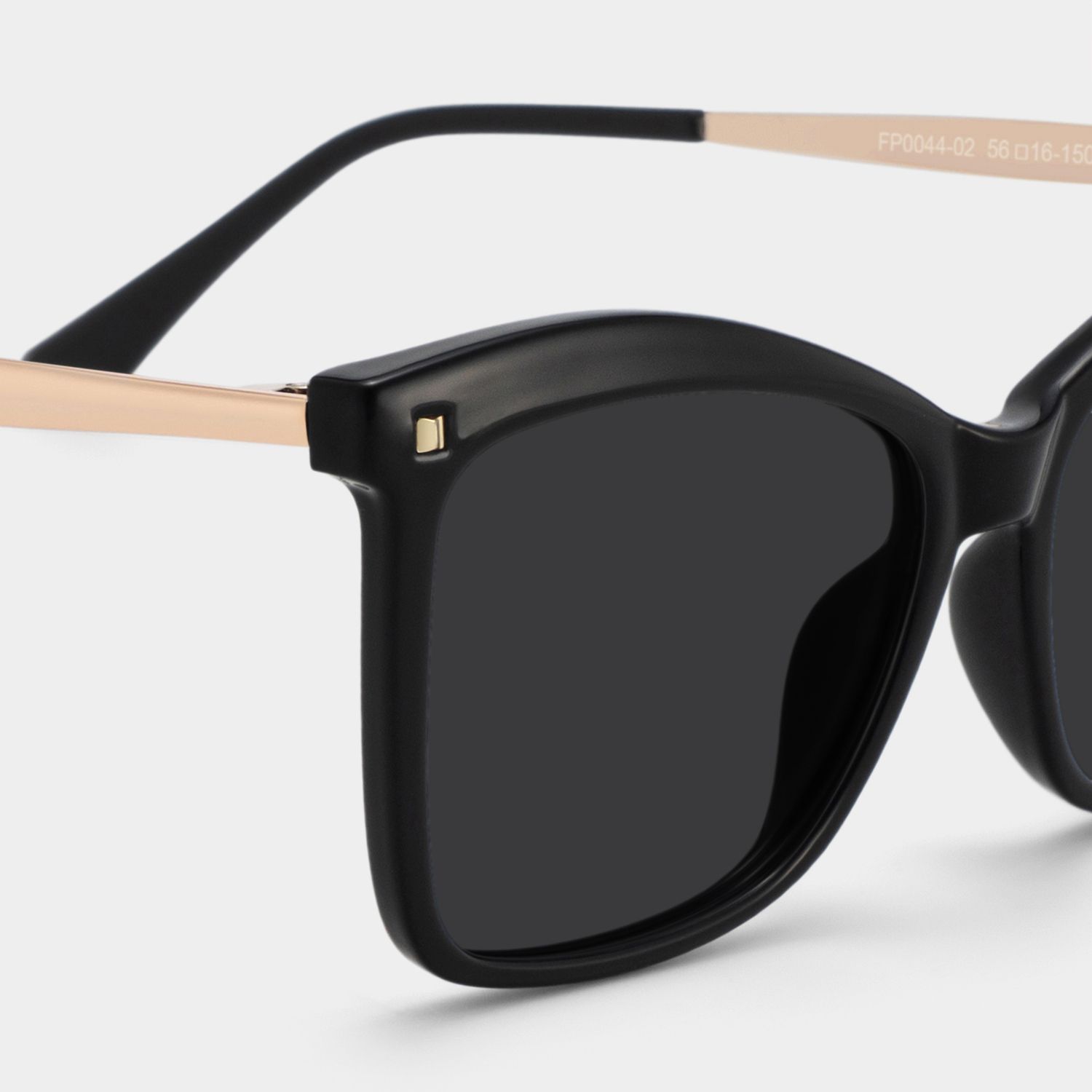 Isaebella Tr90 Black Frame Sunglasses | ZEELOOL4
