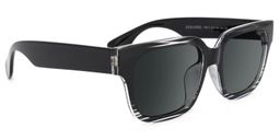 Colin Black Rectangle Sunglasses2