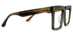 Moreland Green Rectangle Glasses2