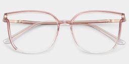 Rodz Pink Square Glasses1