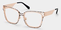 Dacarine Tortise Square Glasses3