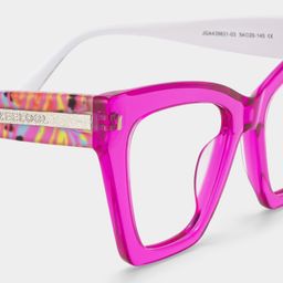 Mackey Pink Butterfly Glasses4