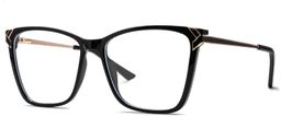 Tricee Black Square Glasses3