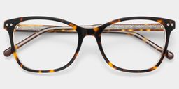 Marigold Tortoise Rectangle Glasses2