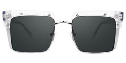 Kiana Clear Square Sunglasses2
