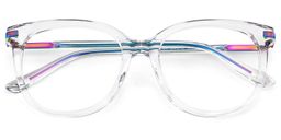 Mailyn Clear Round Glasses2