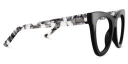 Yaser Black Cat eye Glasses4