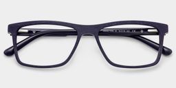 Daniel Dark Blue Rectangle Glasses2