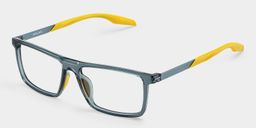 Active Blue Yellow Rectangle Glasses3