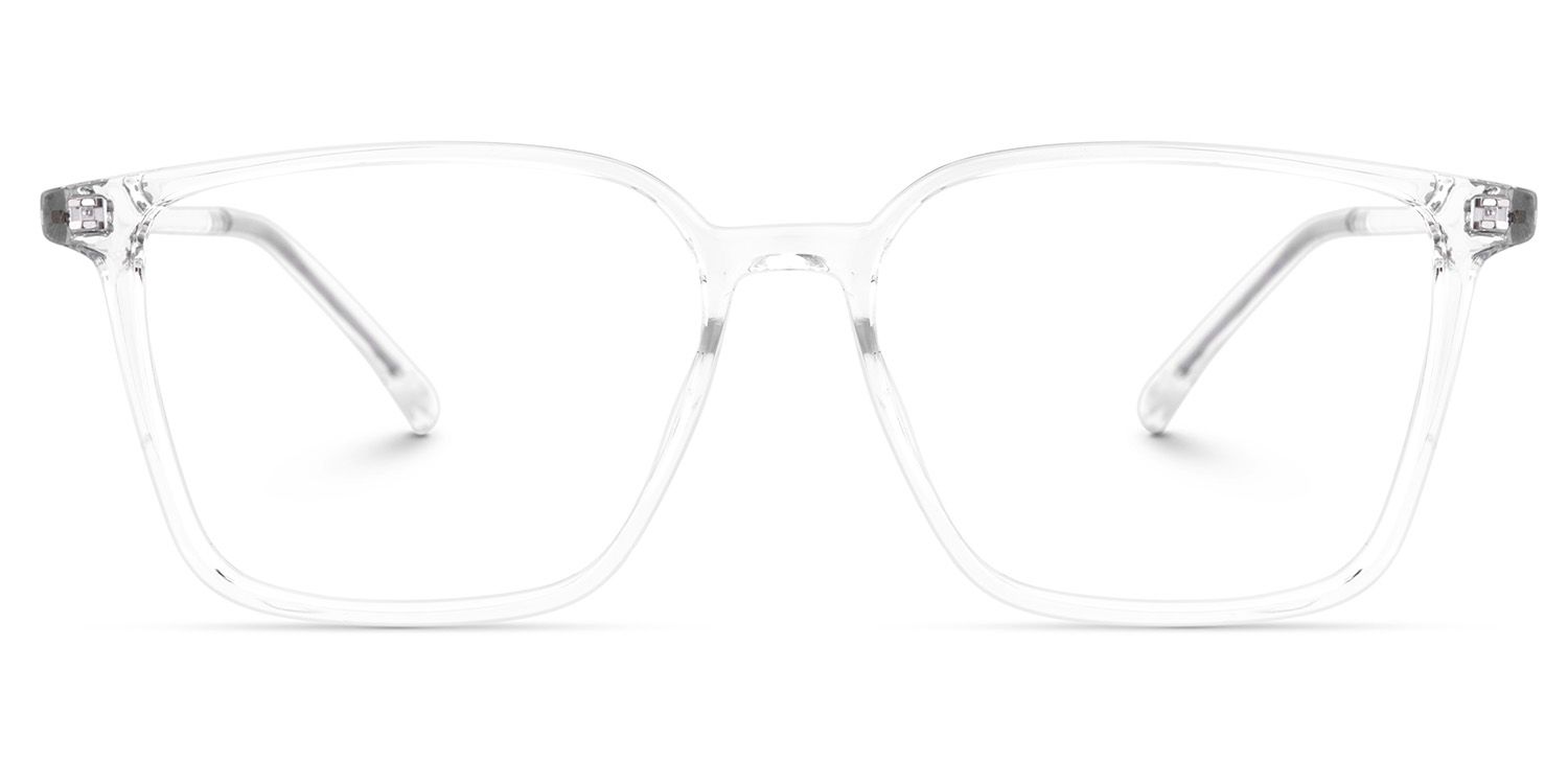 Raytina Square Clear Glasses | Zeelool Glasses0