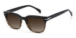 Rocco Brown Rectangle Sunglasses2