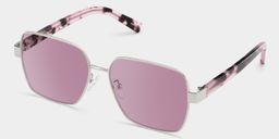 Sahara Purple Square Sunglasses2