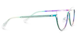 Sparkle Iridescent Cat eye Glasses5