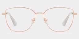 Skyler Rose Gold Butterfly Glasses1