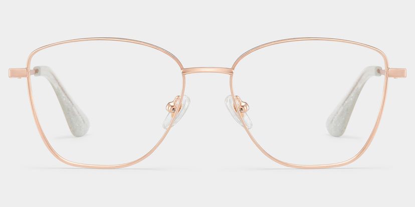 Skyler Rose Gold Butterfly Glasses