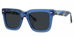 Redina Blue Square Sunglasses2