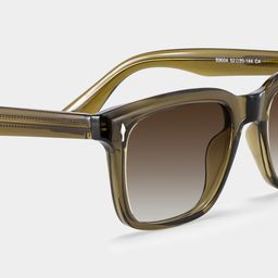 Fletcher Brown Rectangle Sunglasses4