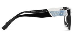 Trent Black Rectangle Glasses4