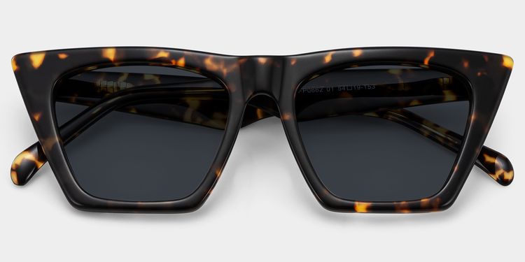 Cecile Tortoise Cat eye Sunglasses