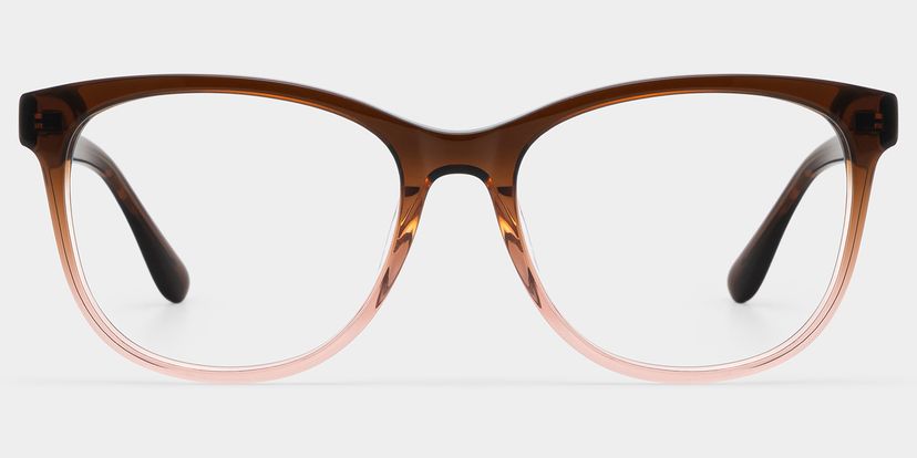 Julia Two-tone Rectangle Glasses