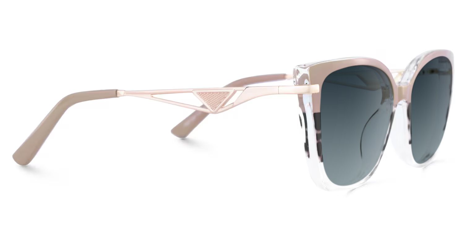 Margret Tortoise Khaki Cat Eye Sunglasses to Frame Your Face | ZEELOOL3