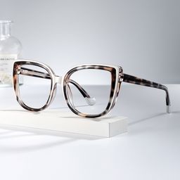 Fenn Brown Tortoise Cat eye Glasses0