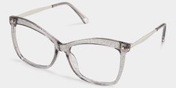 Isaebella Smoke Gray Butterfly Glasses4