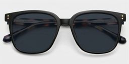 Donnalyn Black Square Sunglasses1