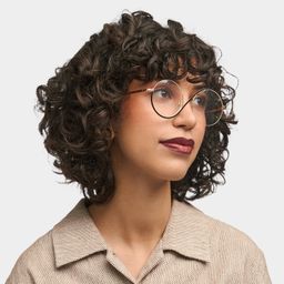 Flozif Black Round Glasses1
