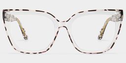 Mirta Tortoise Square Glasses0