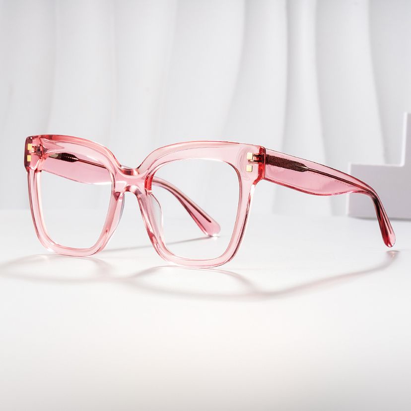 Minguela Pink Square Glasses