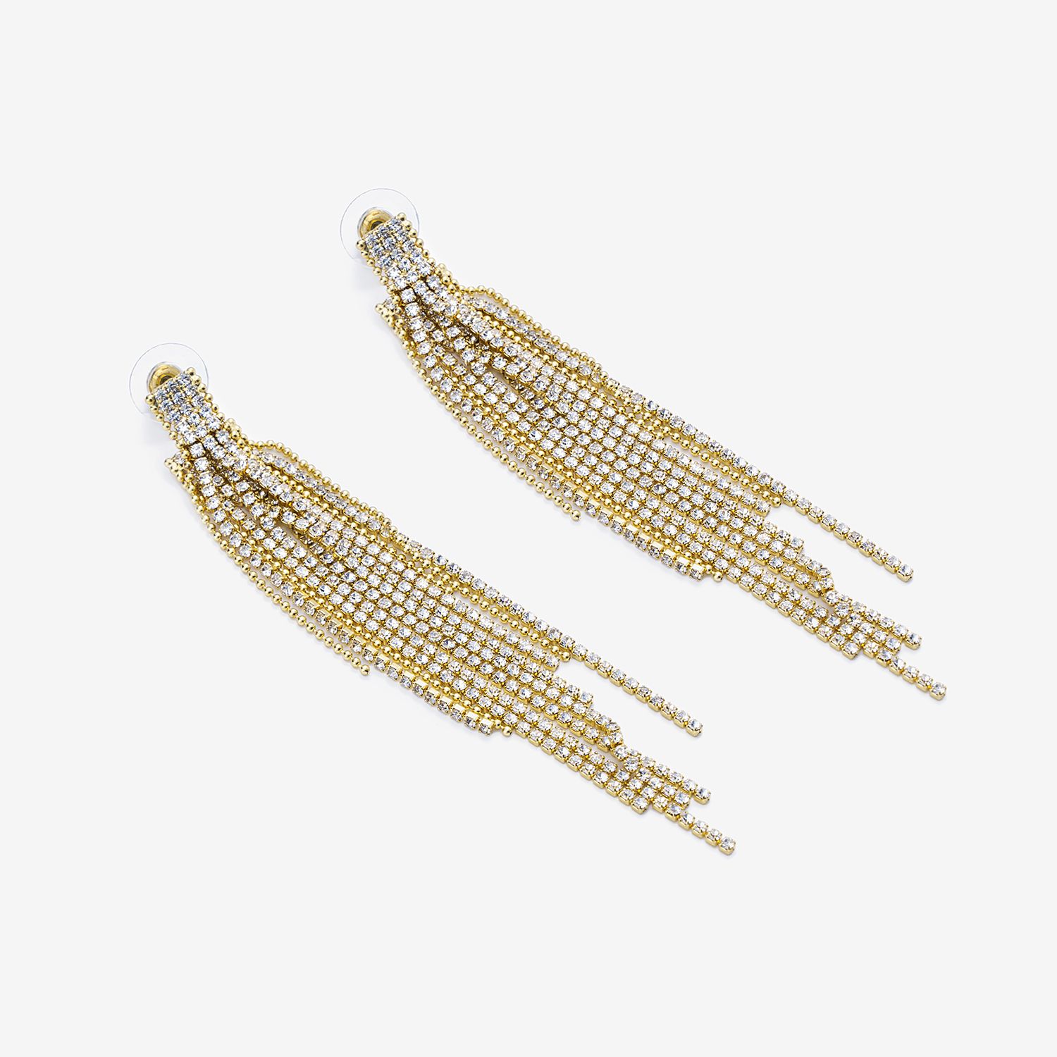 Fashion Eyeglasses Gold Earrings Accessories on Zeelool0