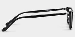 Harper Black Rectangle Glasses4