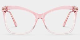 Isaebella Pink Butterfly Glasses1