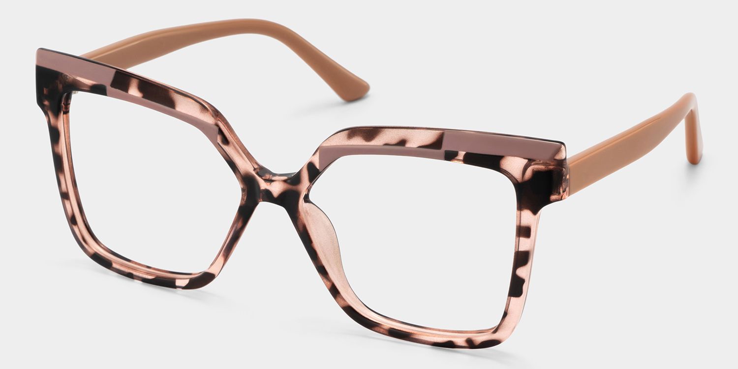 Eboney Square Tortoise Frame Glasses Deals | ZEELOOL4