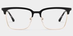 Cleo Black Browline Glasses1