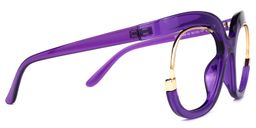 Darice Purple Round Glasses2